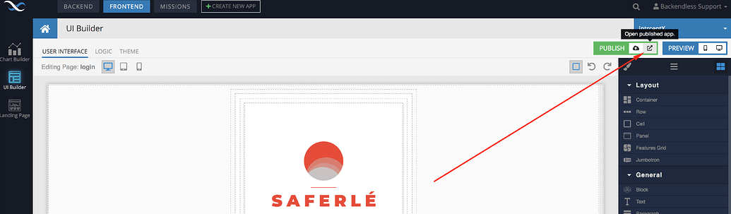 Redirection From Wix Not Working UI Builder Backendless Support Redirection From Wix Not Working UI Builder Backendless Support