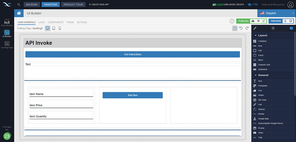Unable to scroll in UI Builder - UI Builder - Backendless Support