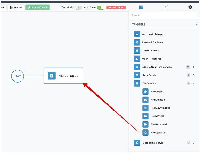 Edit Flow - FileMonitor - Version 1 - FlowRunnerDemo - Backendless 2025-12-19 18-01-26