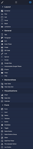 backendless-ui-builder-sidebar-menu