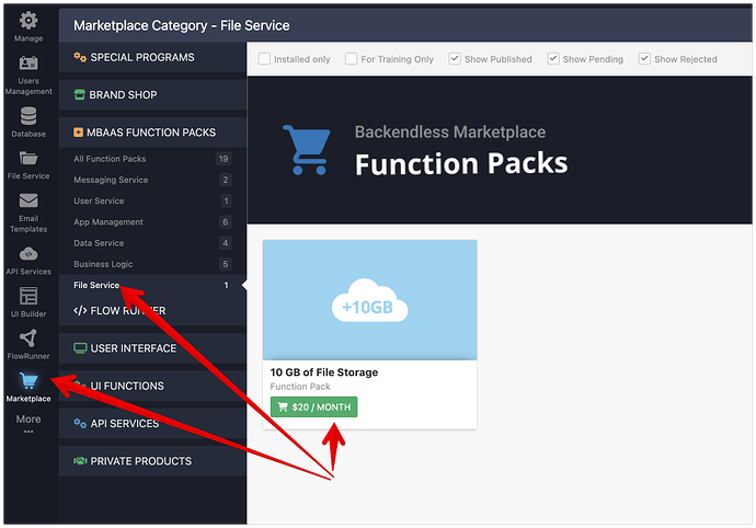 Marketplace Category - File Service - QRMaker - Backendless 2025-06-26 18-02-20