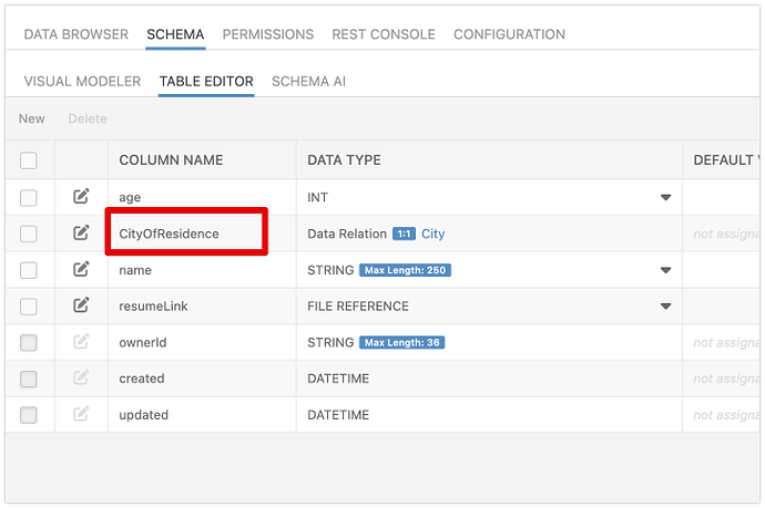 Data Schema Table - ALTMC - Backendless 2024-08-15 12-01-46