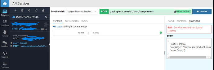 chatgpt API