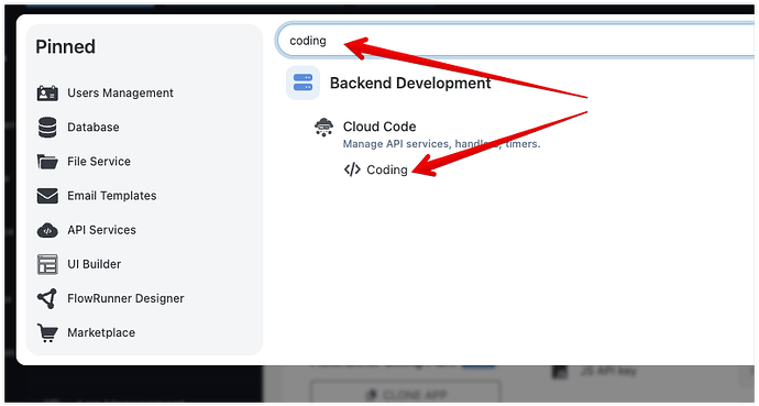 App Settings - FlowRunnerTestDrive - Backendless 2026-03-09 10-50-39