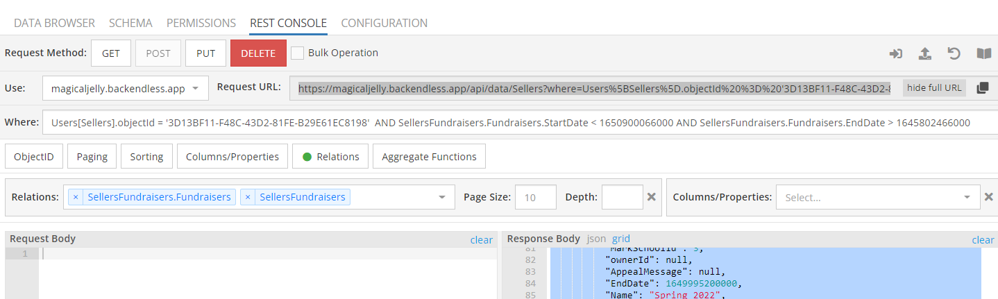 Help with multi-table data retrieval - UI Builder - Backendless Support