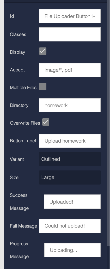 Upload File 400 Error UI Builder Backendless Support