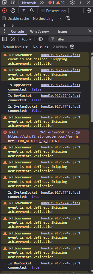 Flowrunner errors 1 - Screenshot 2025-09-26 135326