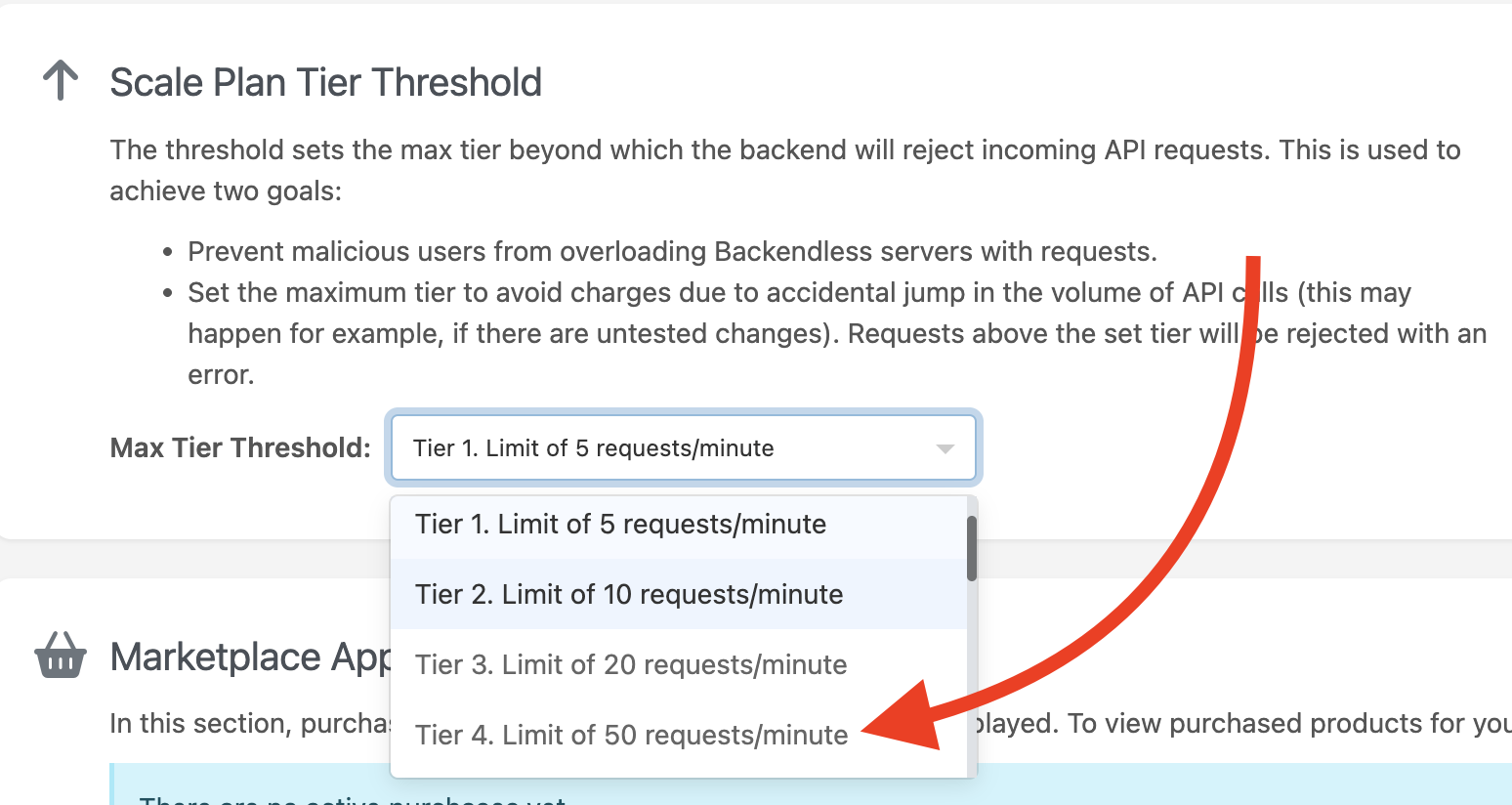 Issue with scale plan - Billing - Backendless Support