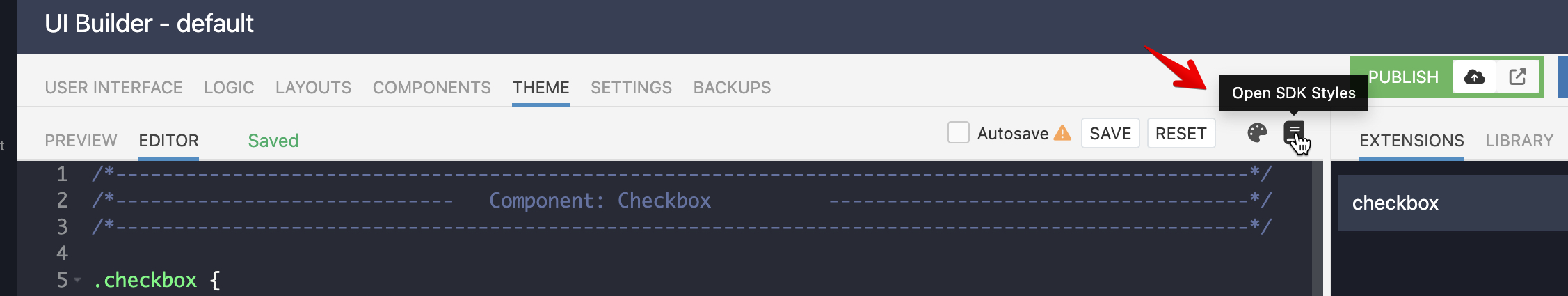 Checkbox problem - UI Builder - Backendless Support